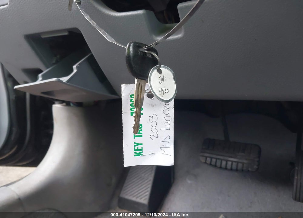 2003 MITSUBISHI LANCER ES VIN: JA3AJ26EX3U081200