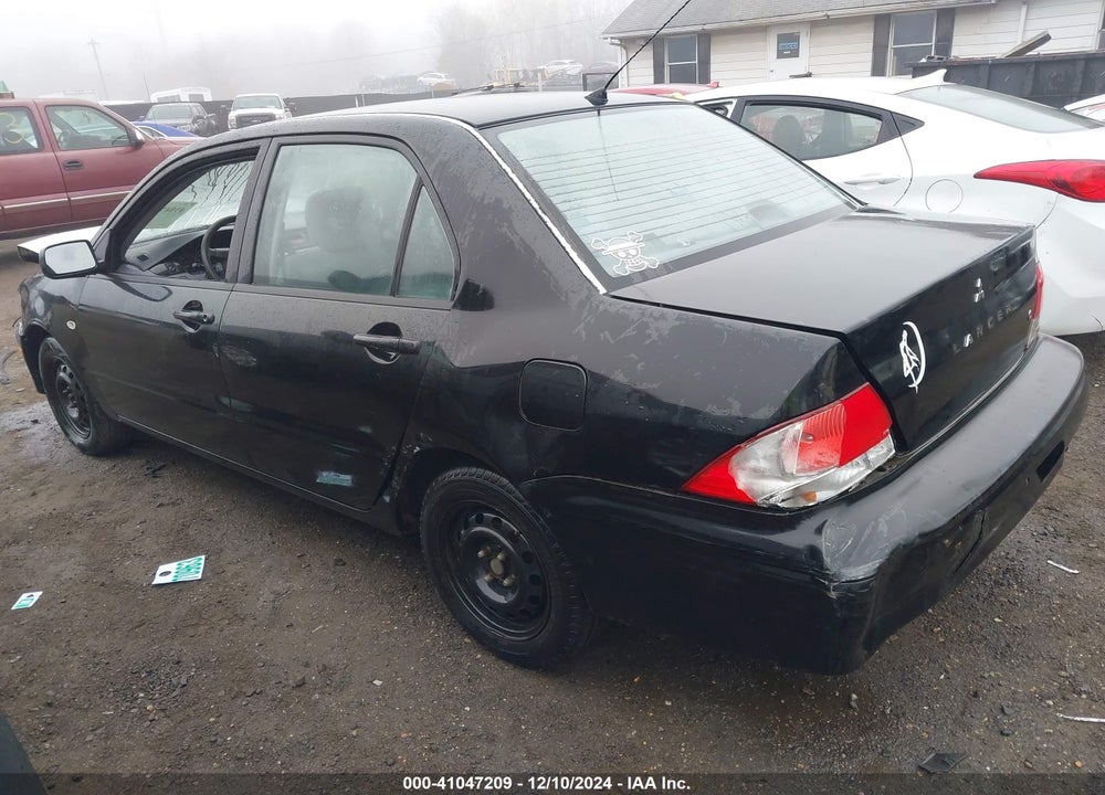 2003 MITSUBISHI LANCER ES VIN: JA3AJ26EX3U081200