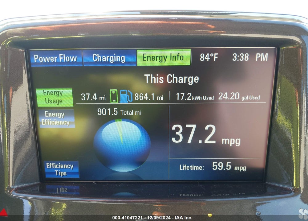 2014 CHEVROLET VOLT VIN: 1G1RF6E48EU138768