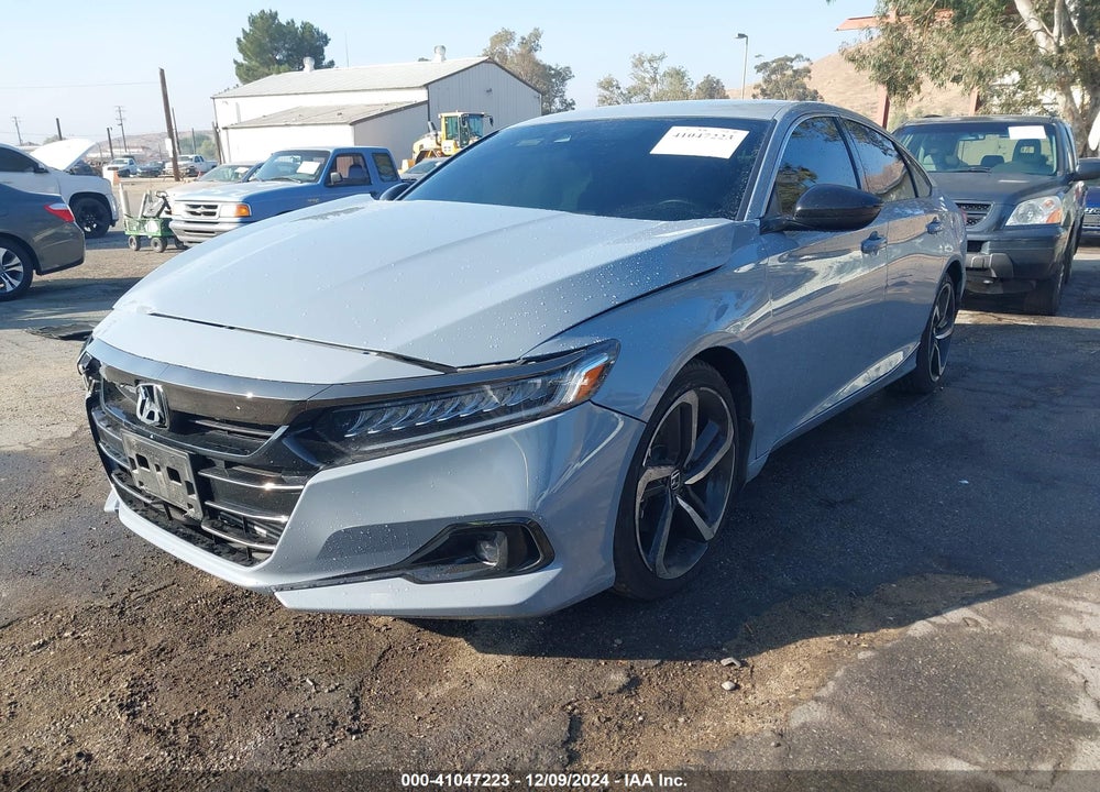2022 HONDA ACCORD SPORT VIN: 1HGCV1F34NA112650
