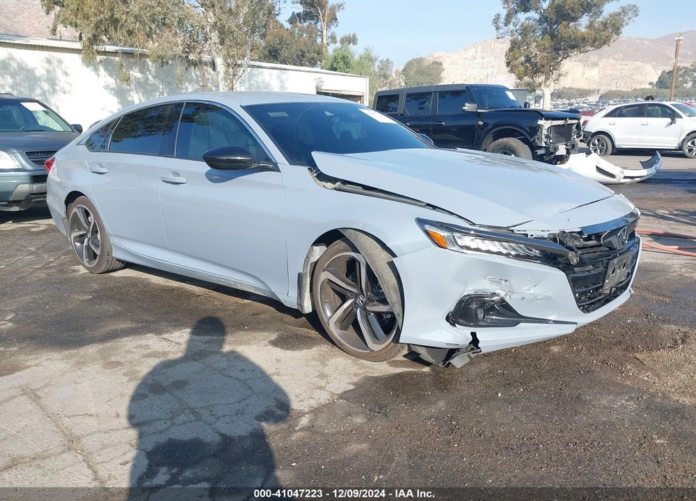 2022 HONDA ACCORD SPORT VIN: 1HGCV1F34NA112650