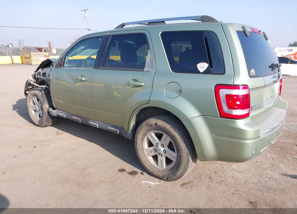 2008 FORD ESCAPE HYBRID VIN: 1FMCU59H08KE22403