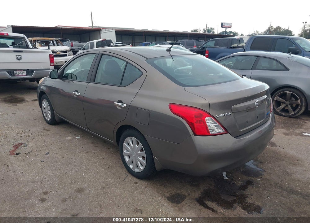 2012 NISSAN VERSA VIN: 3N1CN7APXCL884333