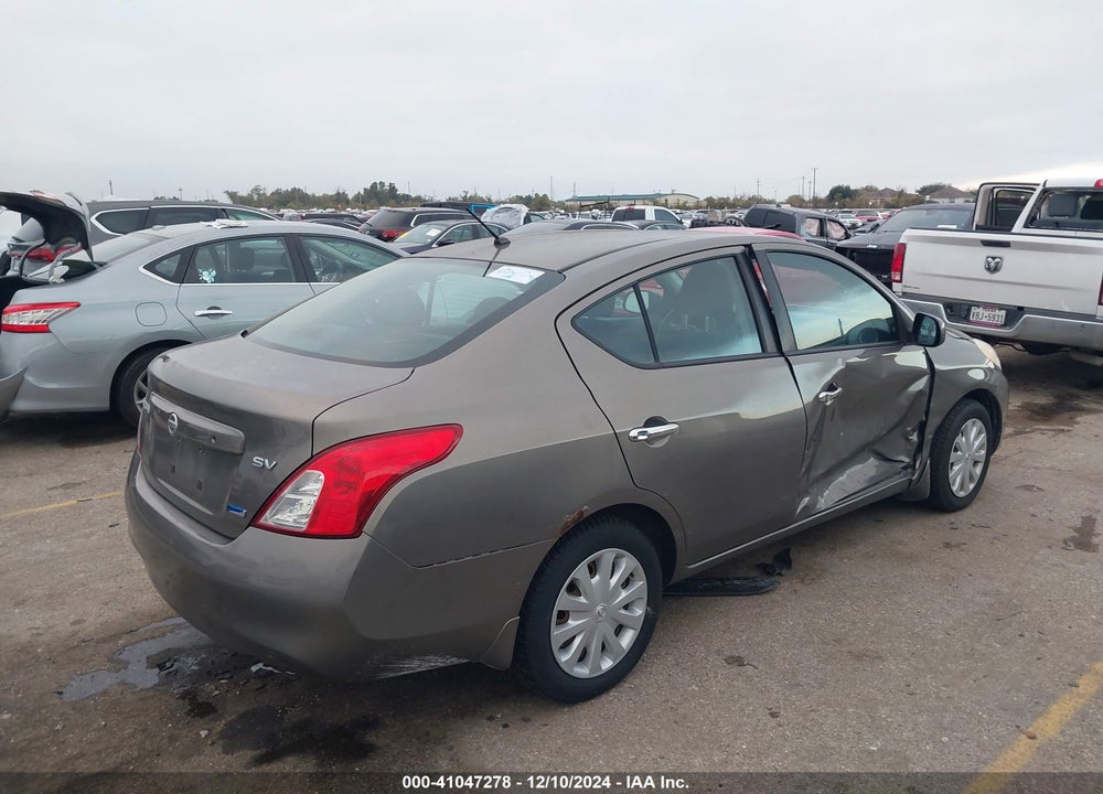 2012 NISSAN VERSA VIN: 3N1CN7APXCL884333