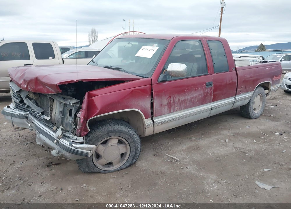 1992 CHEVROLET GMT-400 K1500 VIN: 2GCEK19KXN1114822