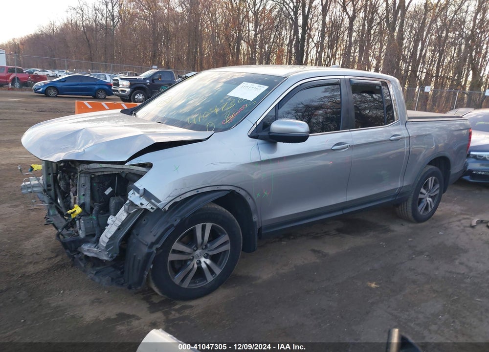 2017 HONDA RIDGELINE RTS VIN: 5FPYK3F4XHB017465