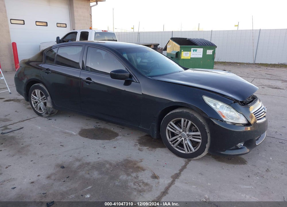 2013 INFINITI G37X VIN: JN1CV6AR6DM358798
