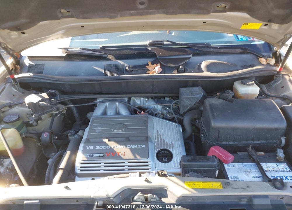 2001 LEXUS RX 300 VIN: JTJHF10U510229623