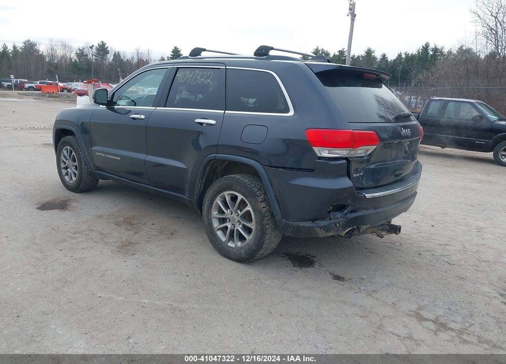 2014 JEEP GRAND CHEROKEE LIMITED VIN: 1C4RJFBG7EC540386