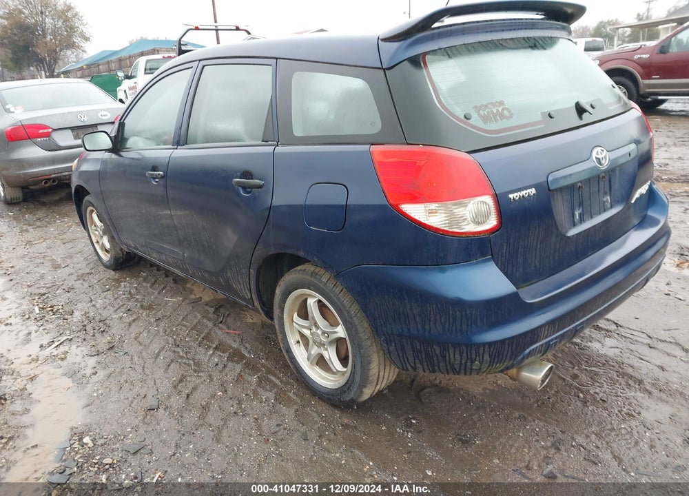 2004 TOYOTA MATRIX STANDARD VIN: 2T1KR32E04C259821