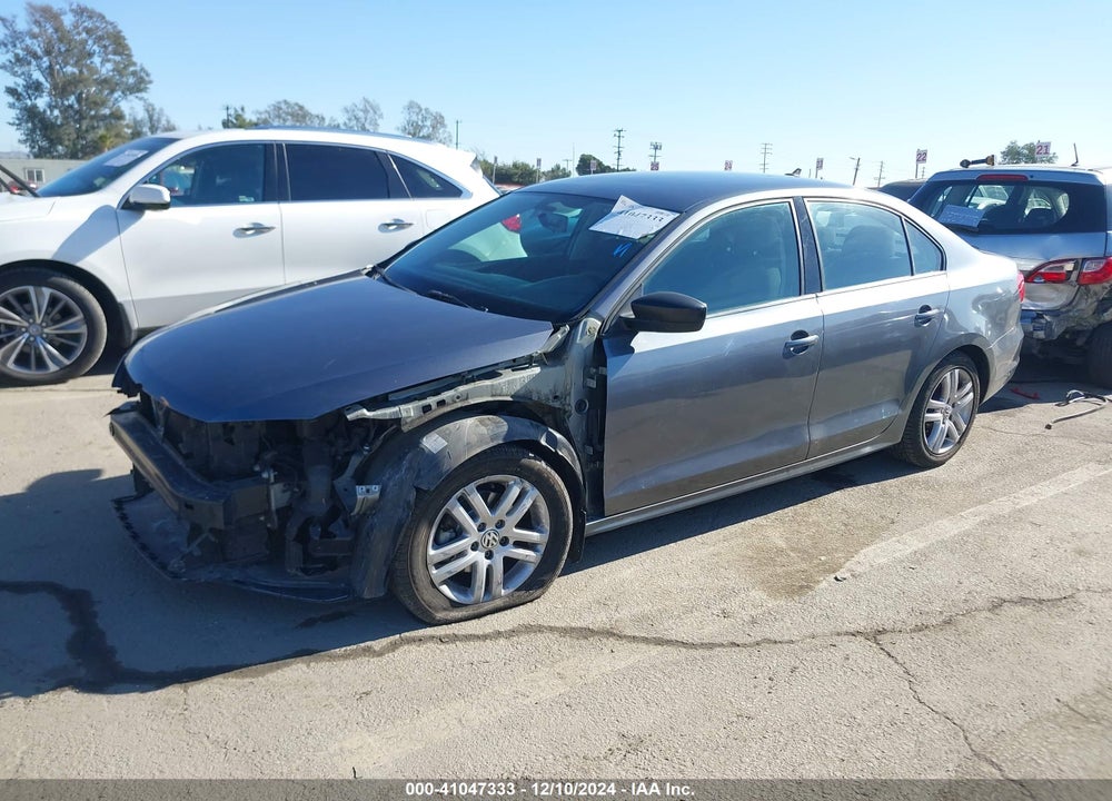 2015 VOLKSWAGEN JETTA 2.0L S VIN: 3VW2K7AJXFM215987