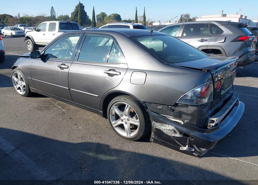 2004 LEXUS IS 300 VIN: JTHBD192740090792