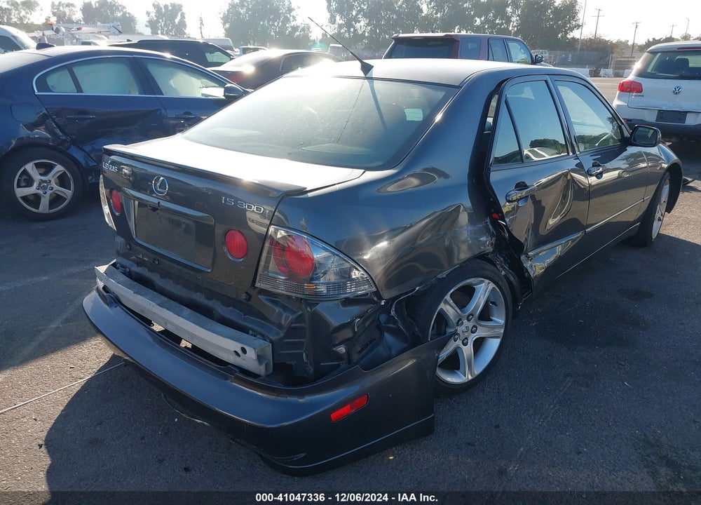 2004 LEXUS IS 300 VIN: JTHBD192740090792