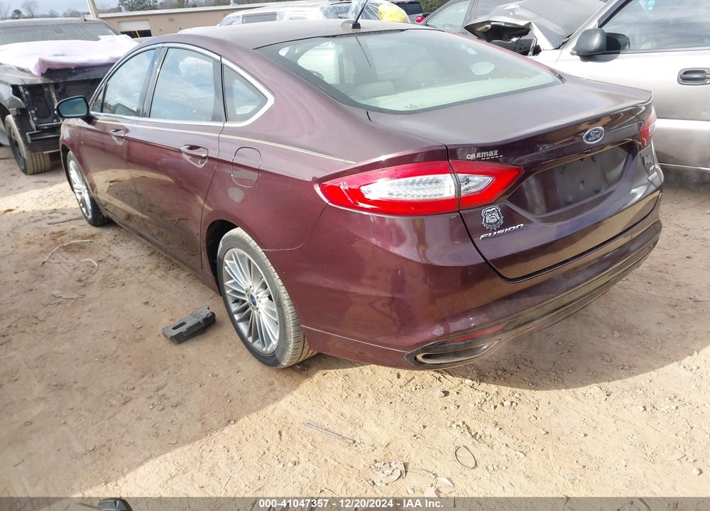 2013 FORD FUSION SE VIN: 3FA6P0H99DR211251