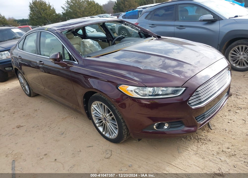 2013 FORD FUSION SE VIN: 3FA6P0H99DR211251