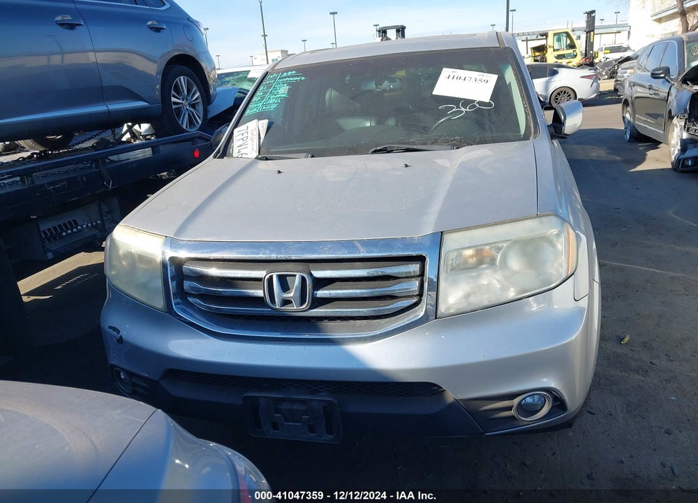 2014 HONDA PILOT EX-L VIN: 5FNYF3H66EB028860