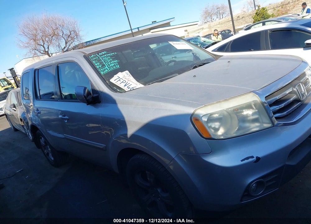2014 HONDA PILOT EX-L VIN: 5FNYF3H66EB028860