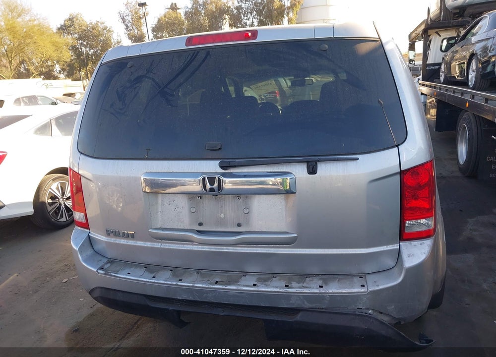 2014 HONDA PILOT EX-L VIN: 5FNYF3H66EB028860