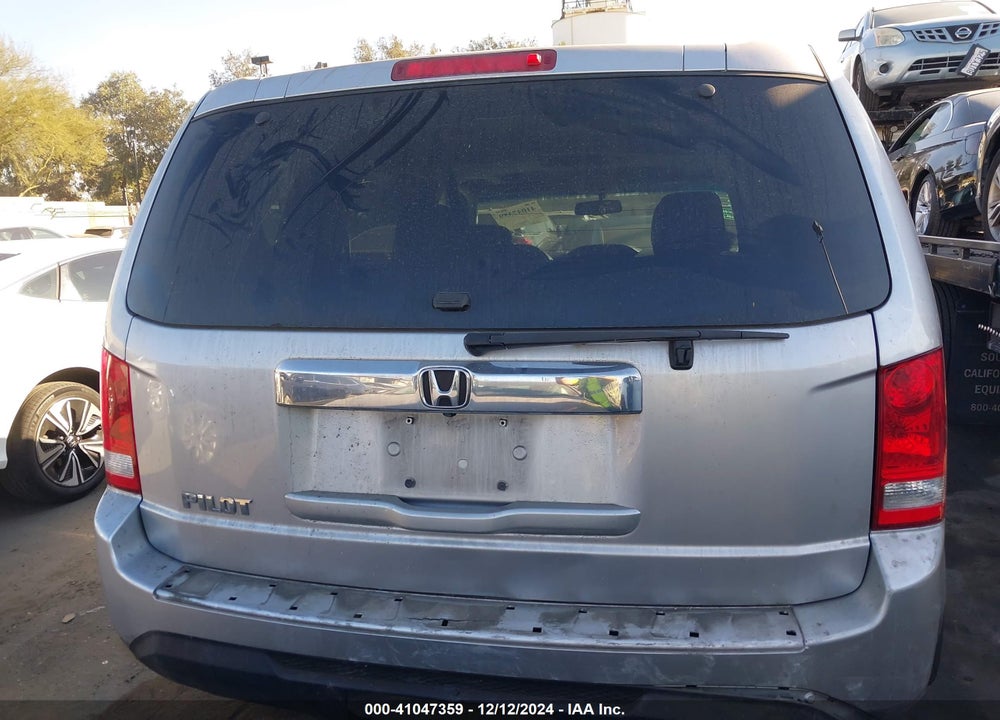 2014 HONDA PILOT EX-L VIN: 5FNYF3H66EB028860