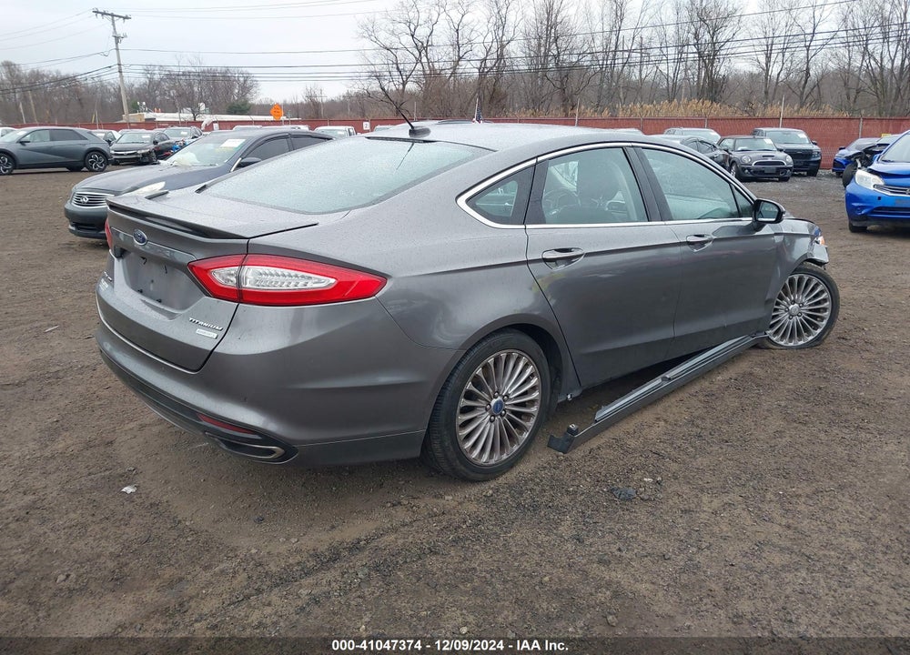 2013 FORD FUSION VIN: 3FA6P0K97DR122058