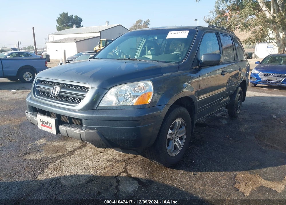 2005 HONDA PILOT EX-L VIN: 2HKYF18675H552069