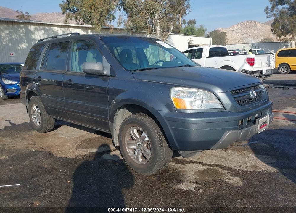 2005 HONDA PILOT EX-L VIN: 2HKYF18675H552069