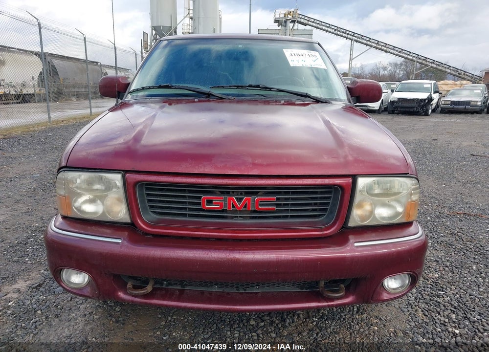 2000 GMC JIMMY SLT VIN: 1GKDT13W8Y2163658