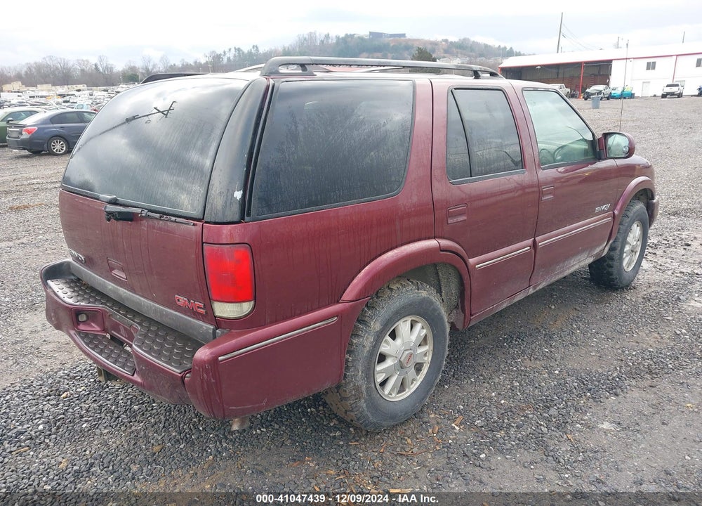2000 GMC JIMMY SLT VIN: 1GKDT13W8Y2163658