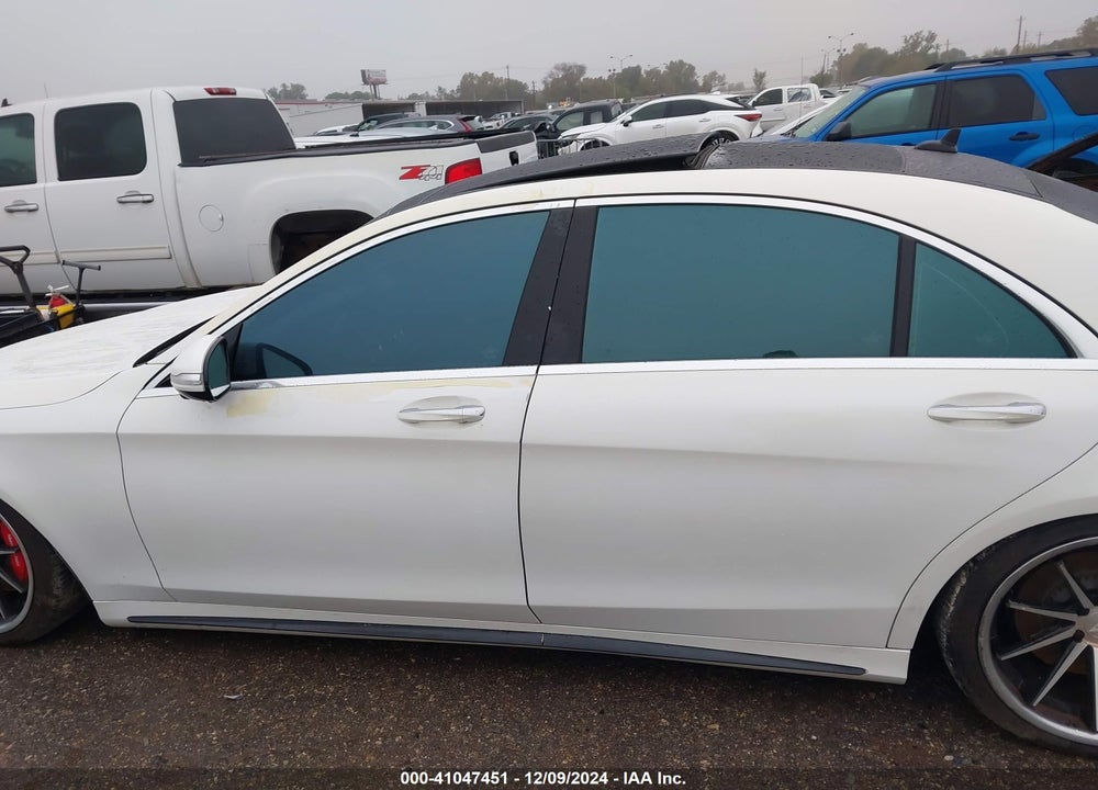 2016 MERCEDES-BENZ S 550 VIN: WDDUG8CBXGA234570