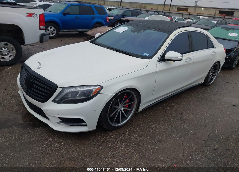 2016 MERCEDES-BENZ S 550 VIN: WDDUG8CBXGA234570