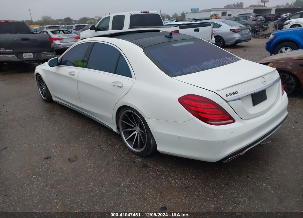 2016 MERCEDES-BENZ S 550 VIN: WDDUG8CBXGA234570
