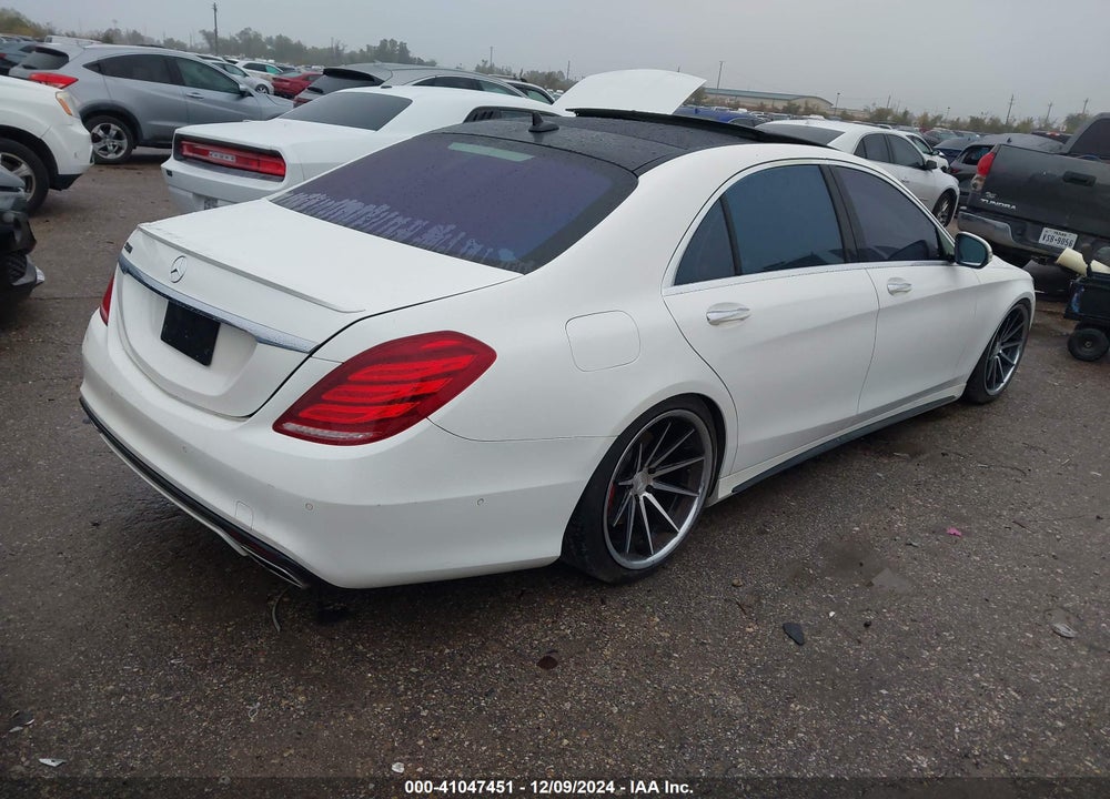 2016 MERCEDES-BENZ S 550 VIN: WDDUG8CBXGA234570