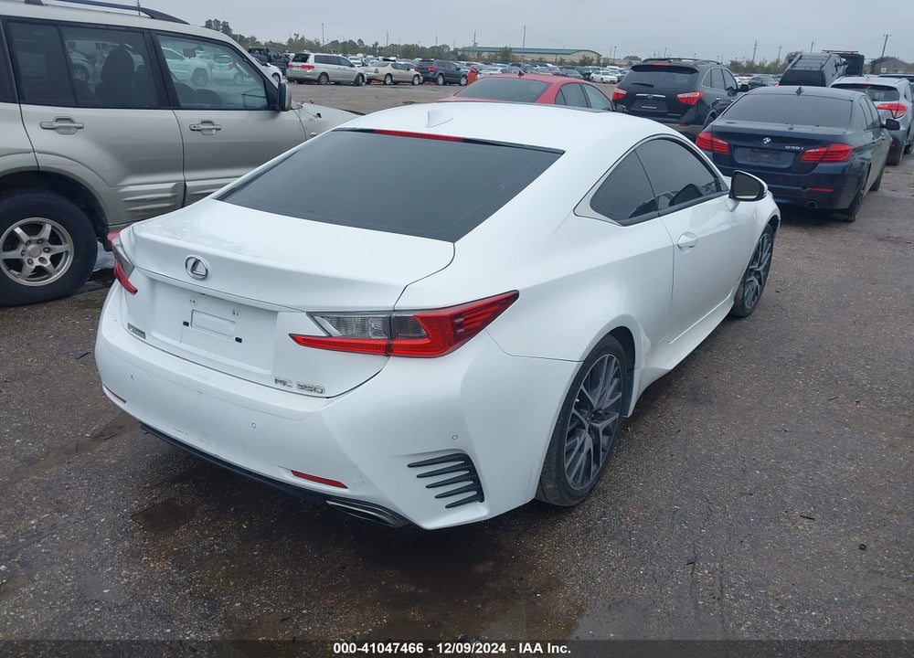 2016 LEXUS RC 350 VIN: JTHHE5BC6G5013968