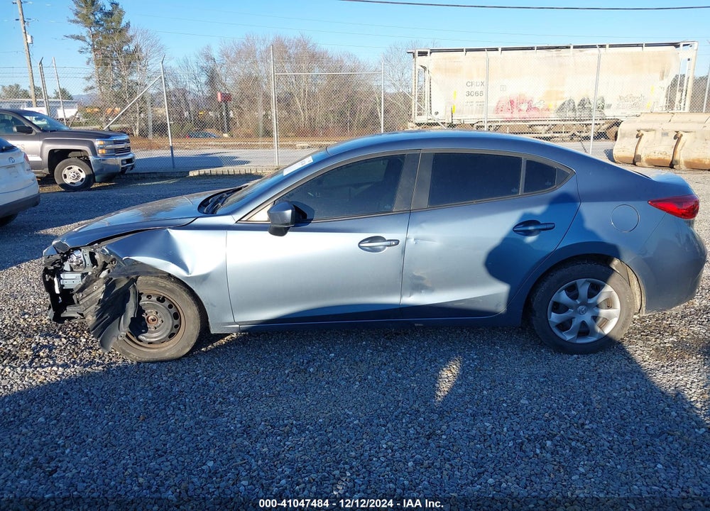 2014 MAZDA 3 I SPORT VIN: JM1BM1U74E1121190
