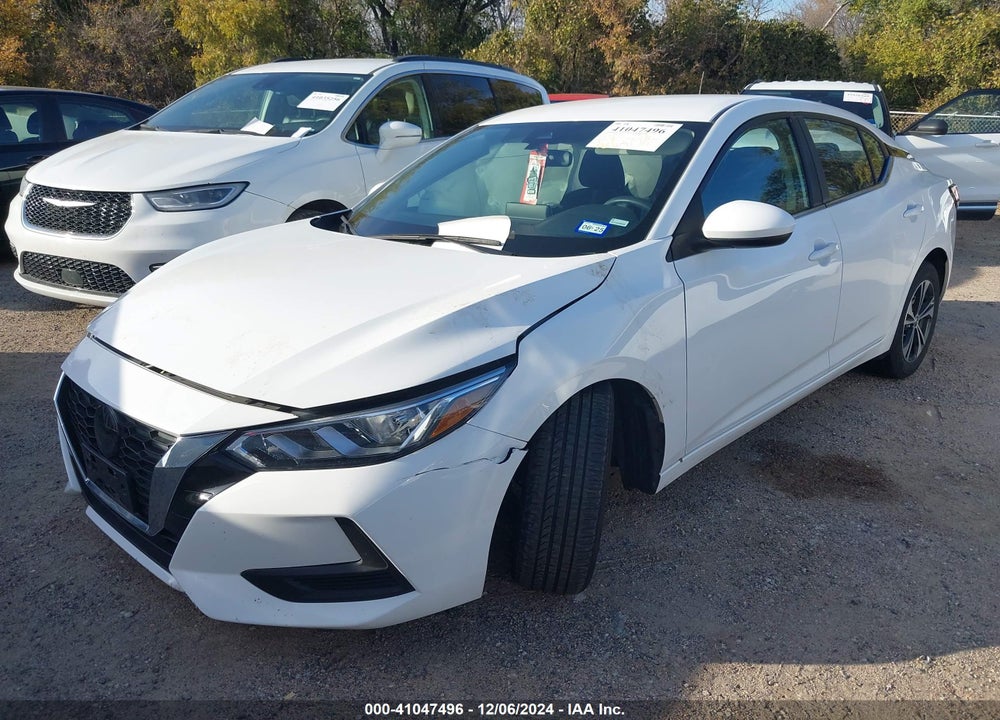 2022 NISSAN SENTRA SV XTRONIC CVT VIN: 3N1AB8CV9NY292459