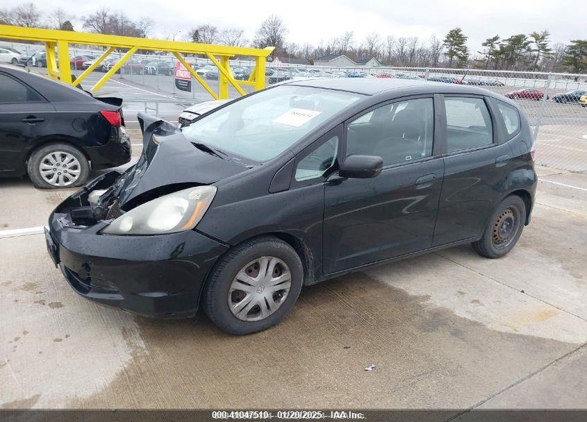 2009 HONDA FIT VIN: JHMGE87239S068654