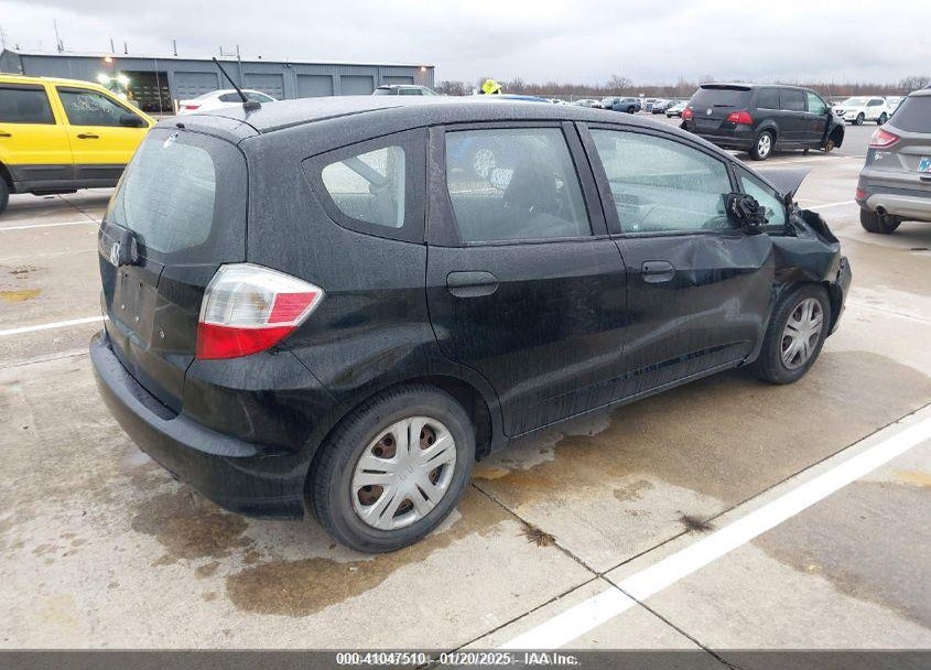 2009 HONDA FIT VIN: JHMGE87239S068654