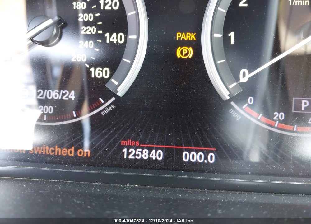 2013 BMW 550I VIN: WBAFR9C59DDX79468