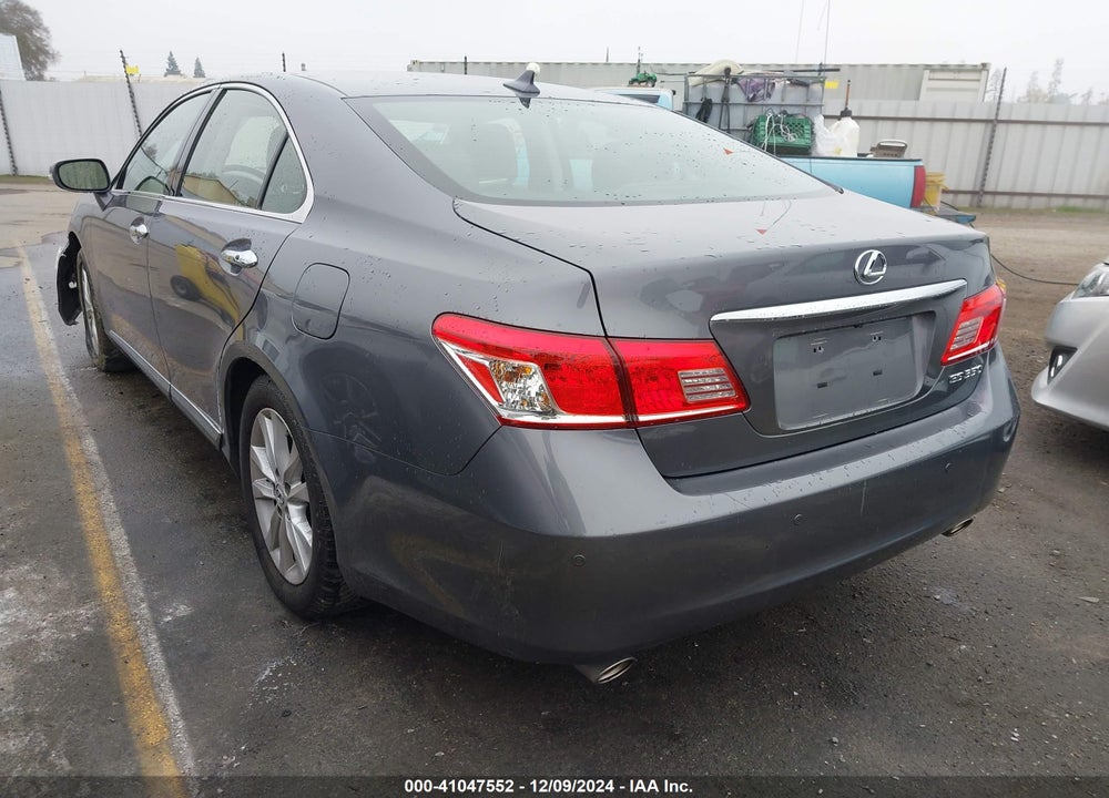 2012 LEXUS ES 350 VIN: JTHBK1EGXC2476889