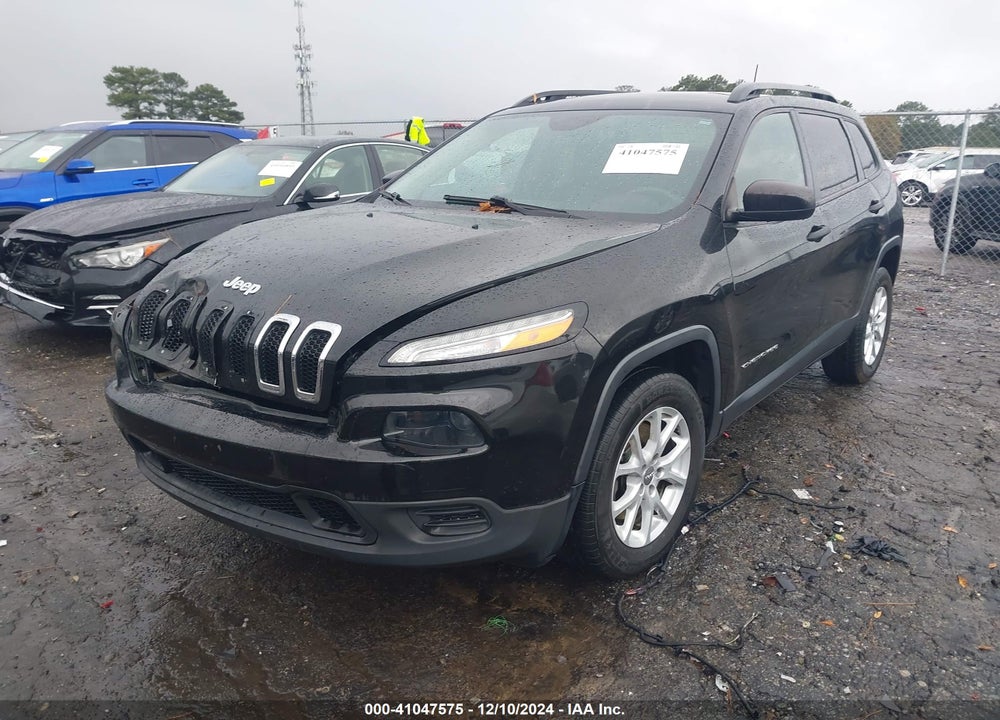 2016 JEEP CHEROKEE SPORT VIN: 1C4PJMAB3GW193691