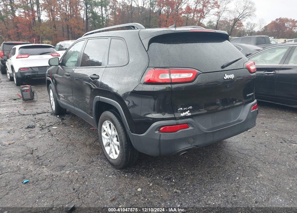 2016 JEEP CHEROKEE SPORT VIN: 1C4PJMAB3GW193691