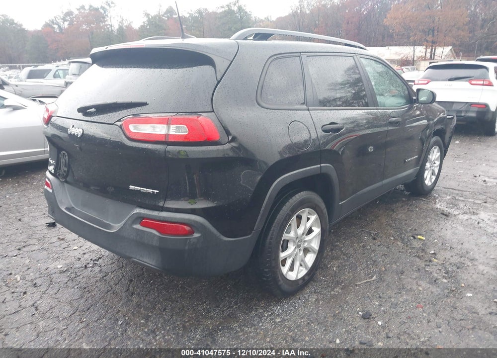 2016 JEEP CHEROKEE SPORT VIN: 1C4PJMAB3GW193691