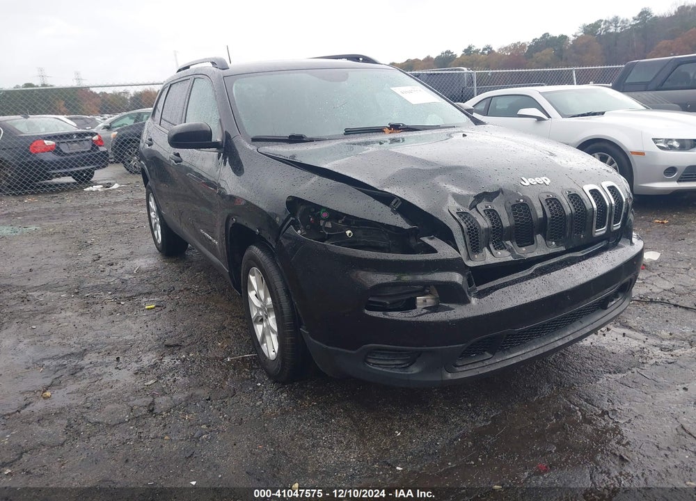 2016 JEEP CHEROKEE SPORT VIN: 1C4PJMAB3GW193691