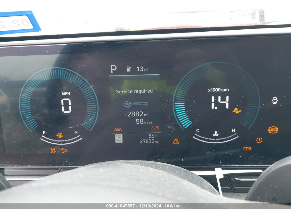 2024 HYUNDAI KONA SEL VIN: KM8HBCAB0RU091920