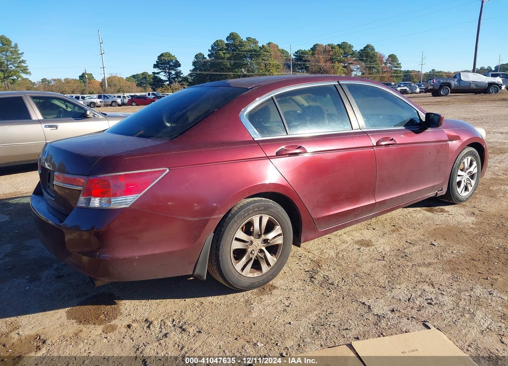 2012 HONDA ACCORD 2.4 LX-P VIN: 1HGCP2F41CA078740