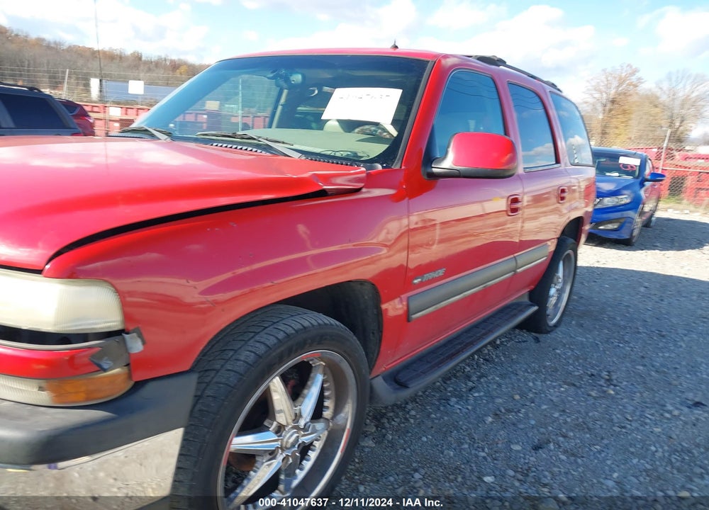 2002 CHEVROLET TAHOE LT VIN: 1GNEC13Z92R171770