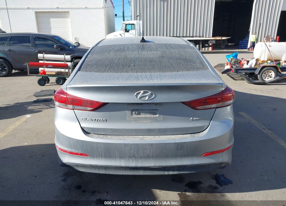 2017 HYUNDAI ELANTRA LIMITED VIN: 5NPD84LF2HH040676