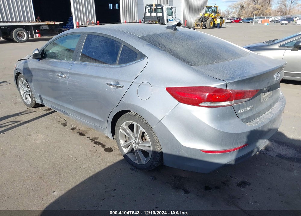 2017 HYUNDAI ELANTRA LIMITED VIN: 5NPD84LF2HH040676