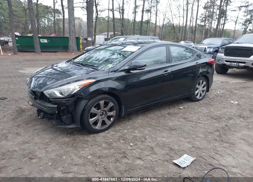 2012 HYUNDAI ELANTRA LIMITED (ULSAN PLANT) VIN: KMHDH4AEXCU360428