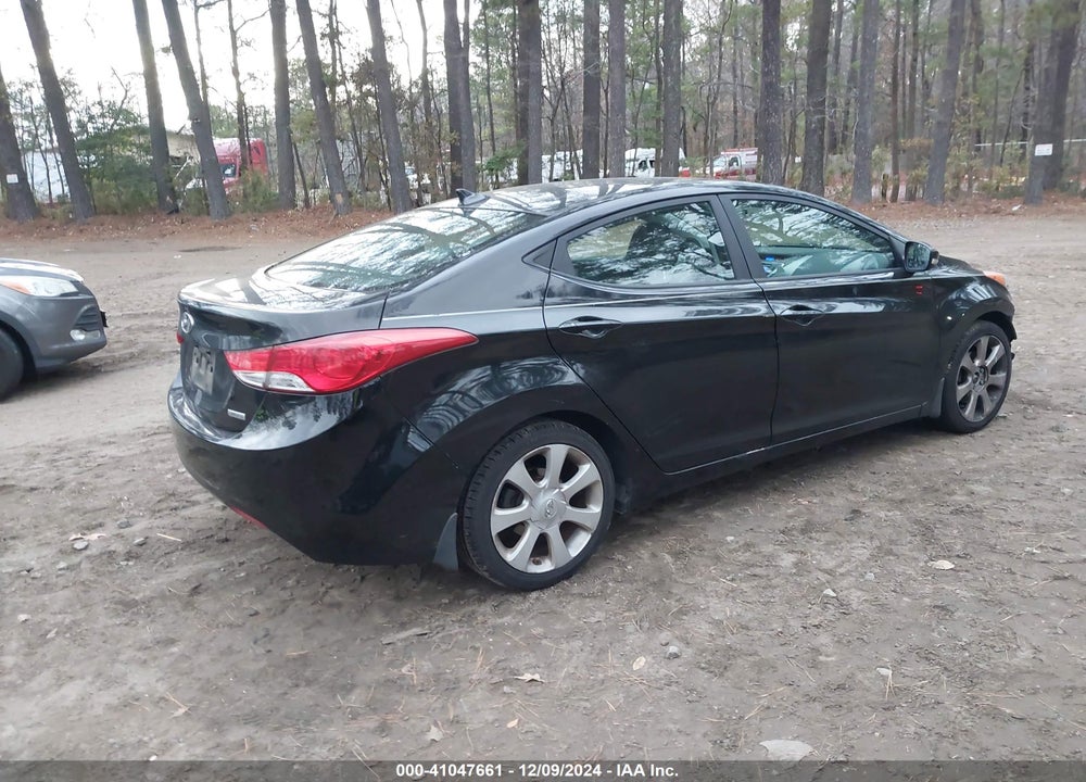 2012 HYUNDAI ELANTRA LIMITED (ULSAN PLANT) VIN: KMHDH4AEXCU360428